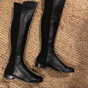 STEWART WEITZMAN over the knee 5050 boots Napa